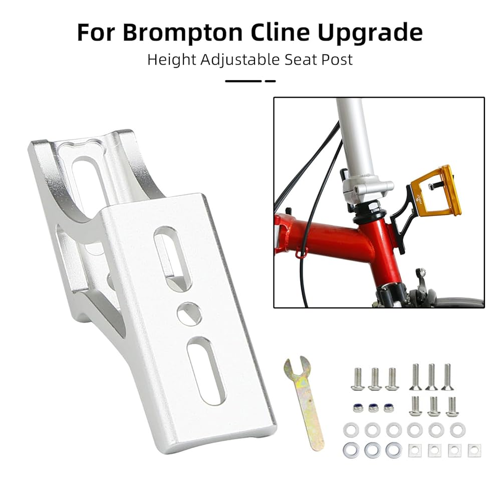 BROMPTONシートとグリップ、キャスター等セット（新車取り外し）【未使用品】 BROMPTONシートとグリップ、キャスター等セット（新車取り外し